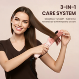 Pallure x King Steam Hair Straightening And Styling Kit