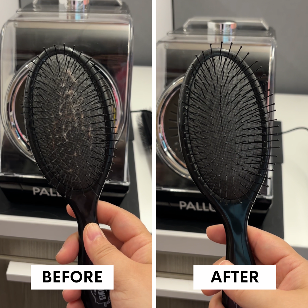 Automatic Hair Brush And Clipper Cleaner + 20 Salon/Barber Capes Bundle