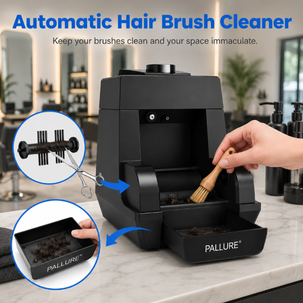 Pallure Automatic Hair Brush Cleaner and Sanitizer