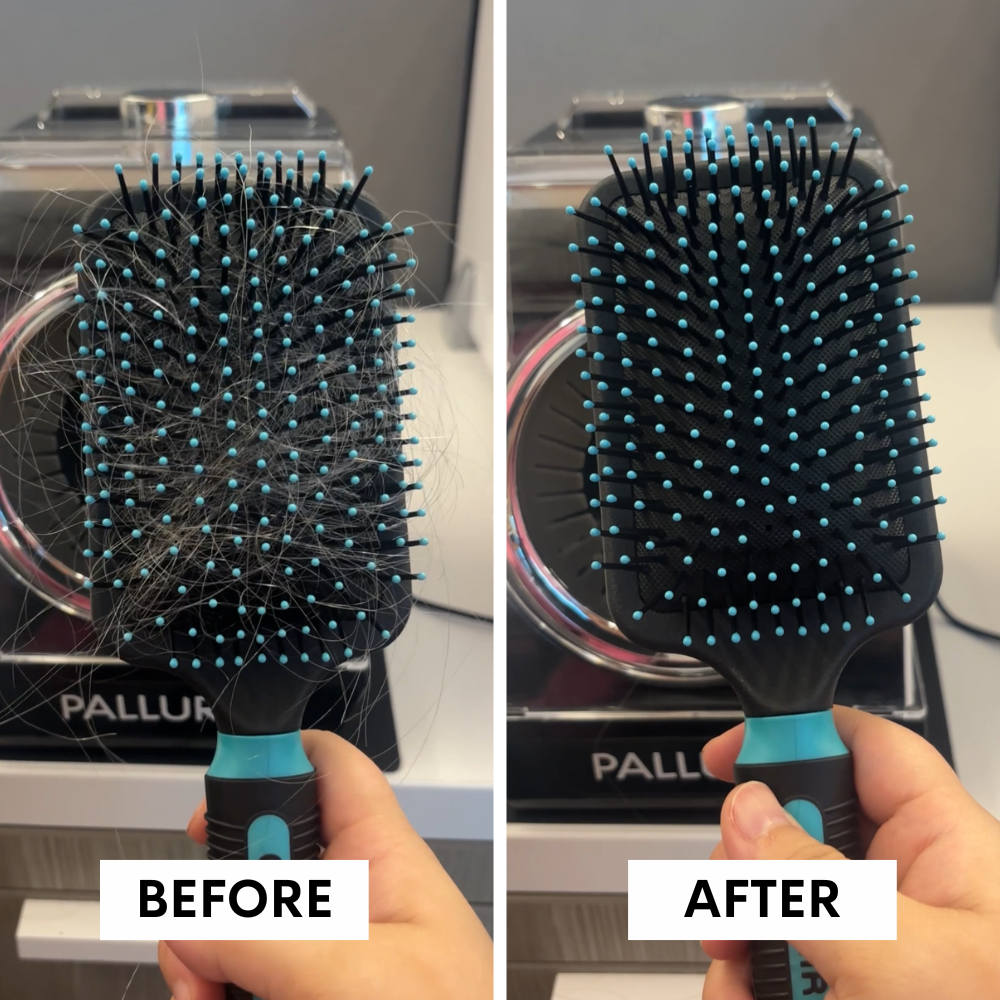 Automatic Hair Brush And Clipper Cleaner + 20 Salon/Barber Capes Bundle