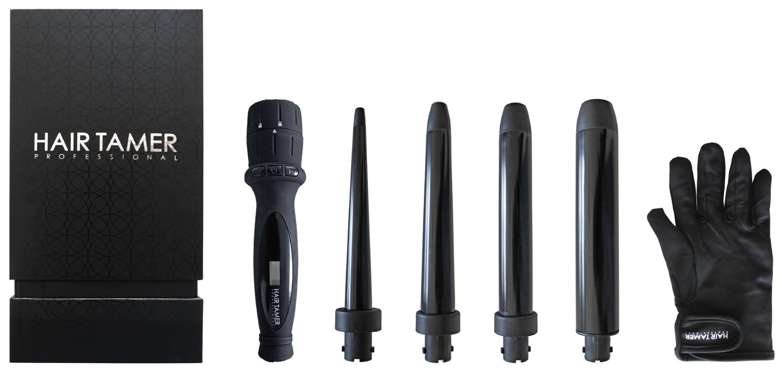 🎁 Hair Tamer 4-in-1 Clipless Curling Iron Set (100% off)
