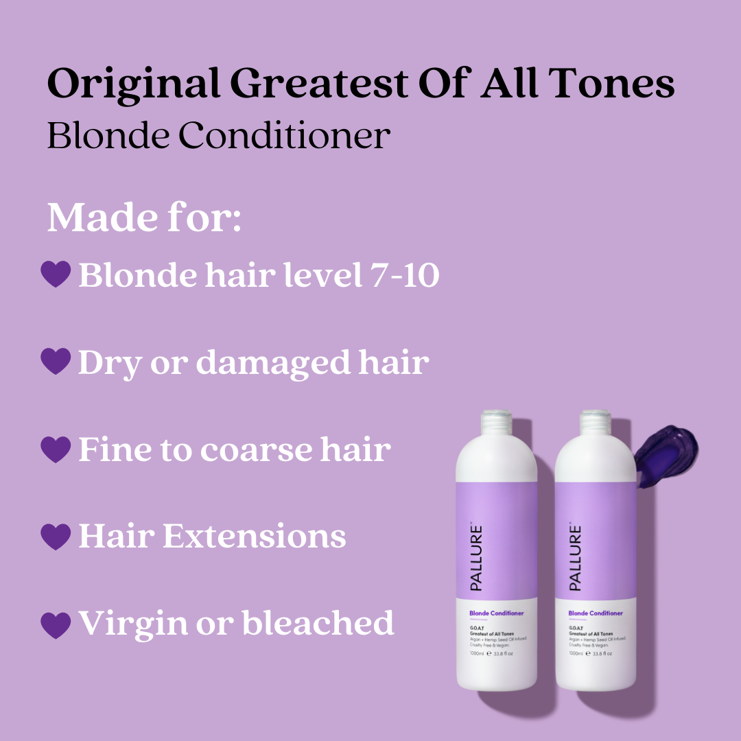 Original G.O.A.T. Blonde Conditioner Twin Pack