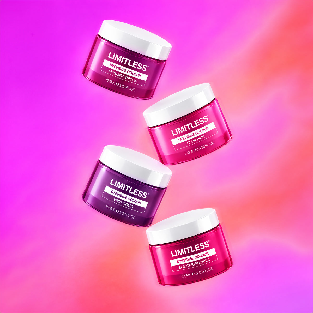 Pallure x Limitless DyeVerse Color - Semi-Permanent Direct Dyes 100ml