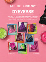 Pallure x Limitless DyeVerse Color - Semi-Permanent Direct Dyes 100ml
