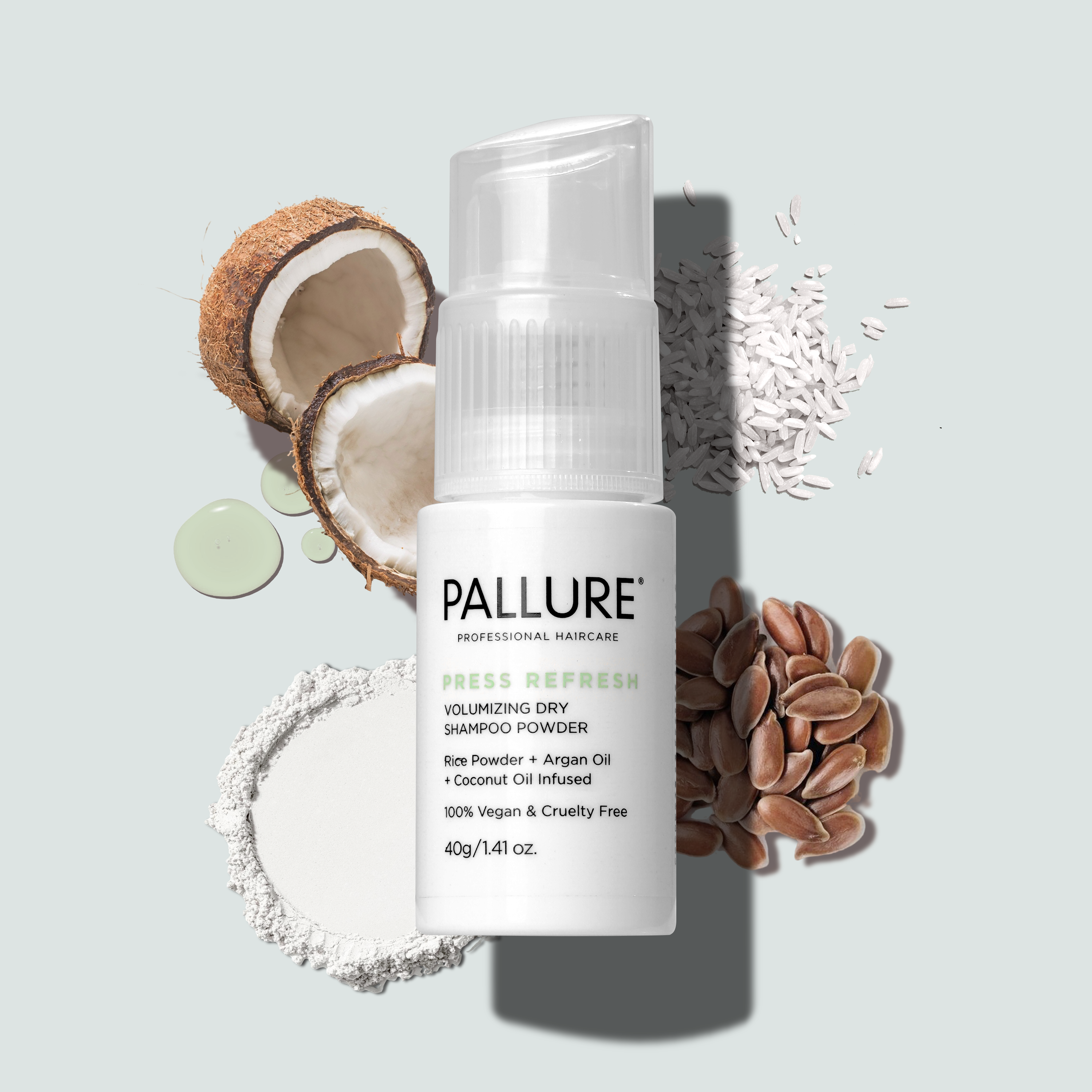 Press Refresh Volumizing Dry Shampoo Powder – Pallure